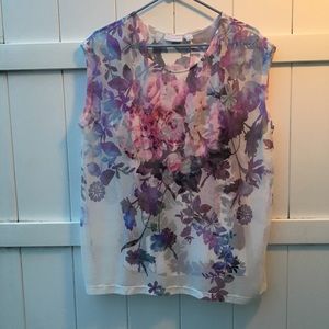 Two-Piece Blouse with Cami Set